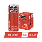 Bebida Energizante Blue Red Bull Frutos Rojos En Lata X 4 250 Cc #1