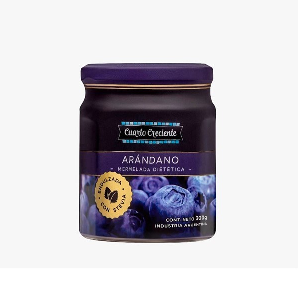 Cuarto Creciente. Mermelada Cuarto Creciente C/Stevia Ciruela X3 #1