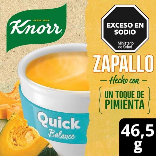 Sopa Knorr Quick Zapallo Light 465 ,g #1
