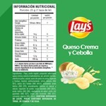 Papas Fritas Lays Queso Y Cebolla 77 G. #3
