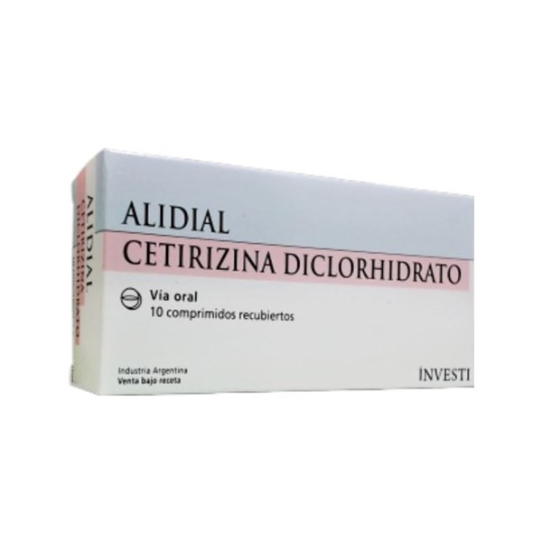 Siegfried Alidial Cetirizina x 10 Comp Recubiertos #1