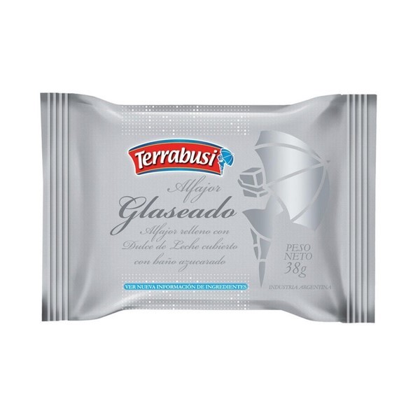 Alfajor Blanco Con Dulce De Leche Terrabusi 38 Gr alt