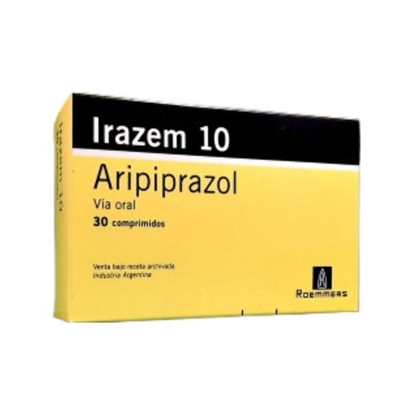 Roemmers Irazem 10 Mg Aripiprazol x 30 Comp #1