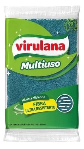 Virulana Esponja de Fibra Multiusos #1