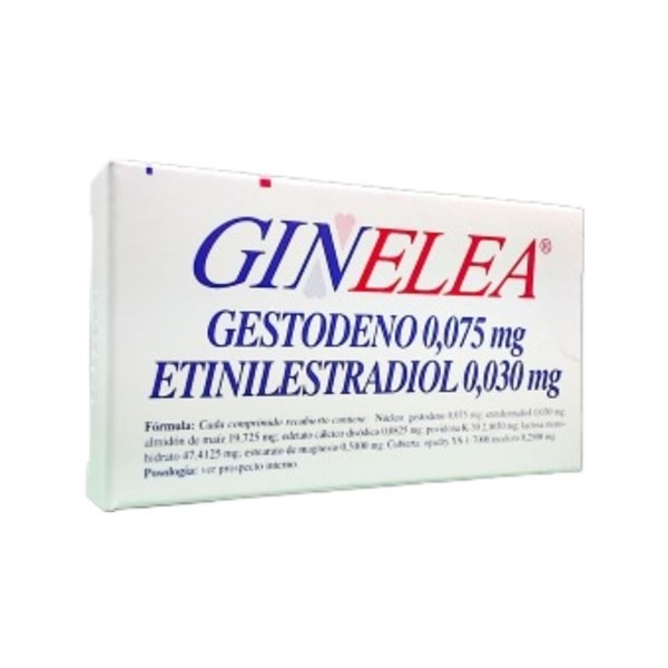 Ginelea Etinilestradiol + Gestodeno x 21 Grageas #1