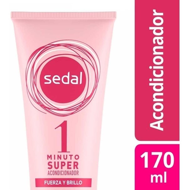 Sedal Super Acción Fuerza Y Brillo Acondicionador x 170 ml #1