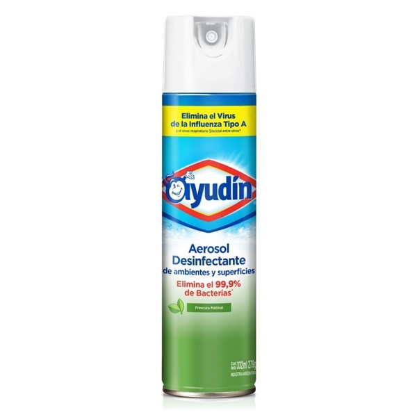 Desinfectante Ayudín Frescura Matinal en Aerosol x 332 ml #1