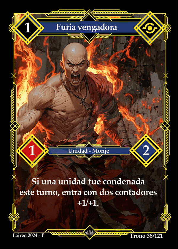 038 Furia Vengadora - Coste 1