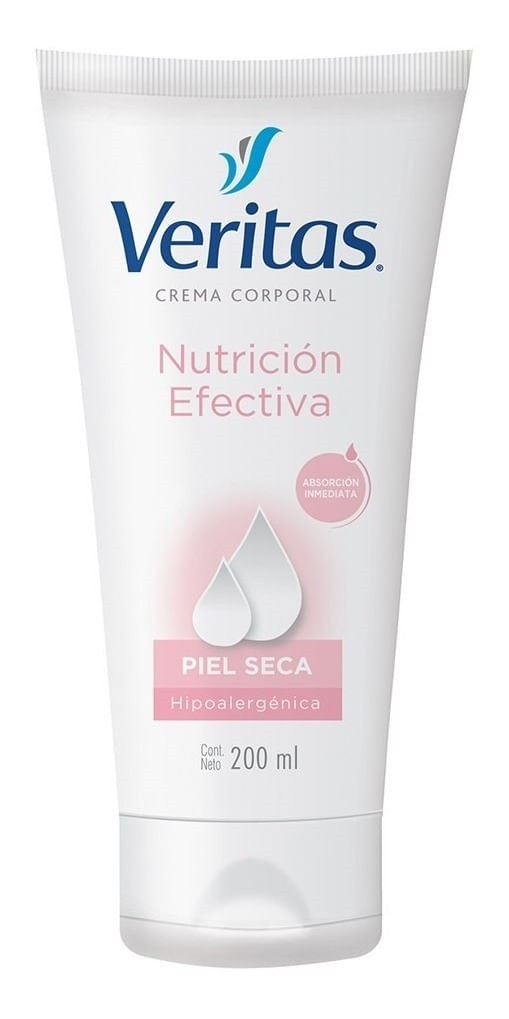 Veritas Crema Corporal Nutrición Efectiva Piel Seca 200 ml #1