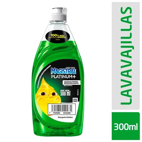 Detergente Magistral Platinum Plus Limon 3000 ml #1