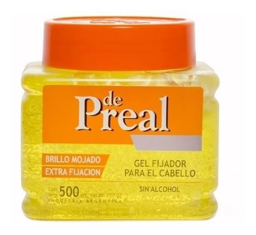 de Preal Gel Fijador Brillo Mojado Extra Fijación