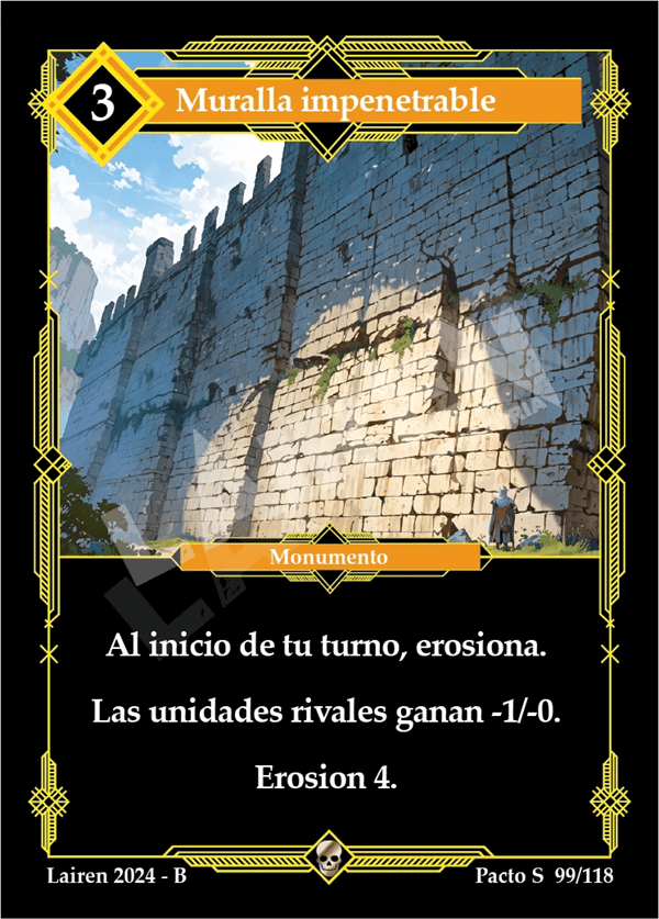 099 Muralla Impenetrable - Coste 3