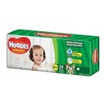 Huggies Active Sec Xxg 34 pañales #1
