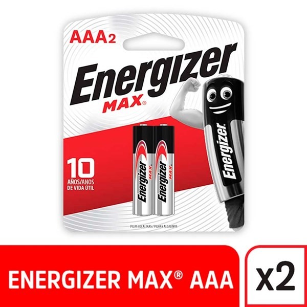 Pilas Alcalinas Energizer Aaa 2 U #1