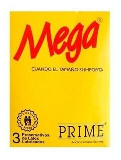 Preservativos PRIME Mega | 3 unidades #1