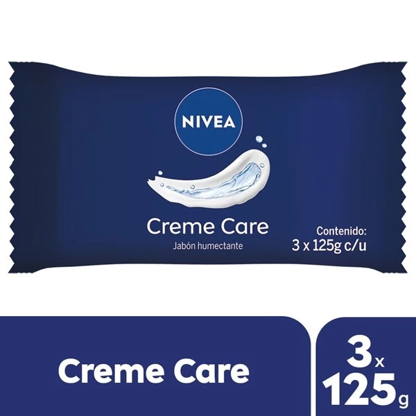 Jabón Coconut Milk Nivea Flow Pack Para Todo Tipo de Piel 3 x 125 grs