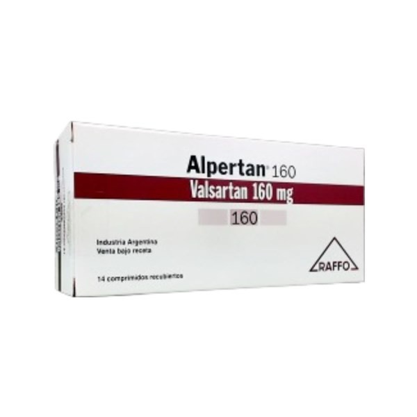 Raffo Alpertan Valsartán 160 Mg x 14 Comp Recubiertos #1