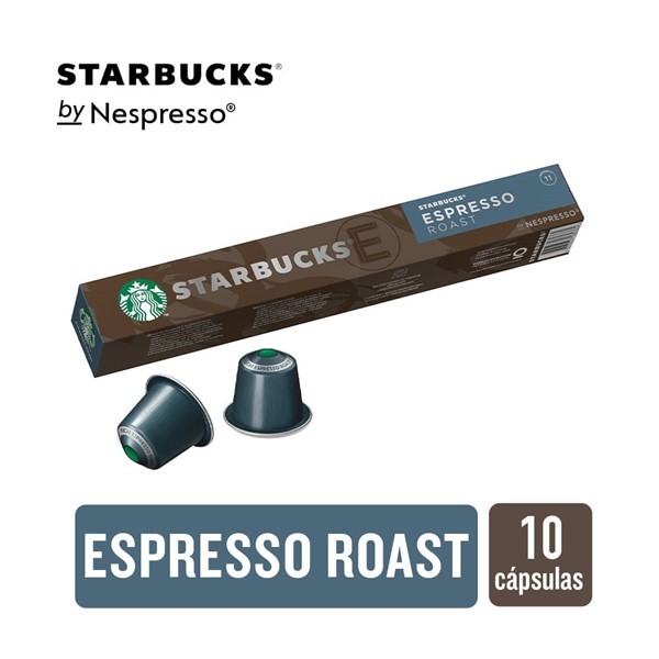 Capsulas Starbucks Espresso Roast 10u