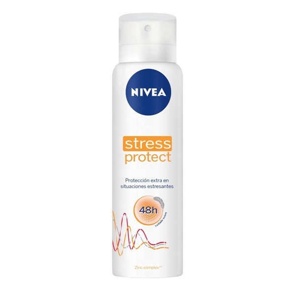 NIVEA Deo Antitranspirante Aerosol Women Stress Protect | 150 ml