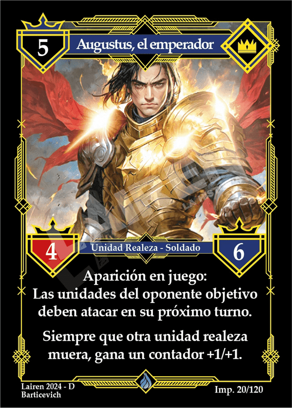 020 Augustus, El Emperador - Coste 5 #1