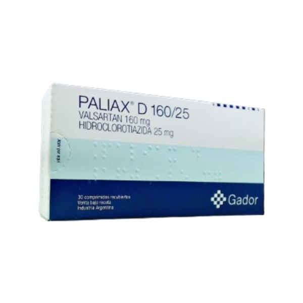 Gador Paliax D 160 / 25 Mg Valsartán + Asoc x 30 Comp #1