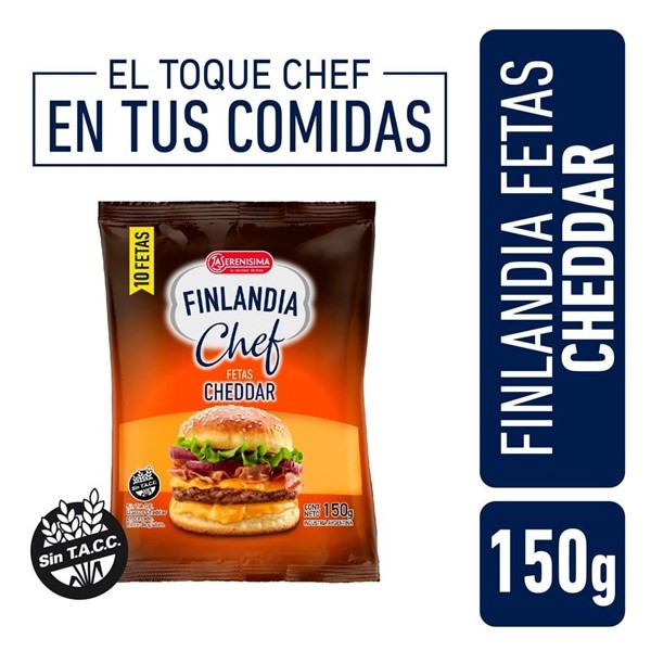 Finlandia Queso Cheddar Feteado La Serenisima 150gr