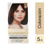 Capilatis Kit Coloración en Crema Castaño Claro Caoba N°5.6 #1