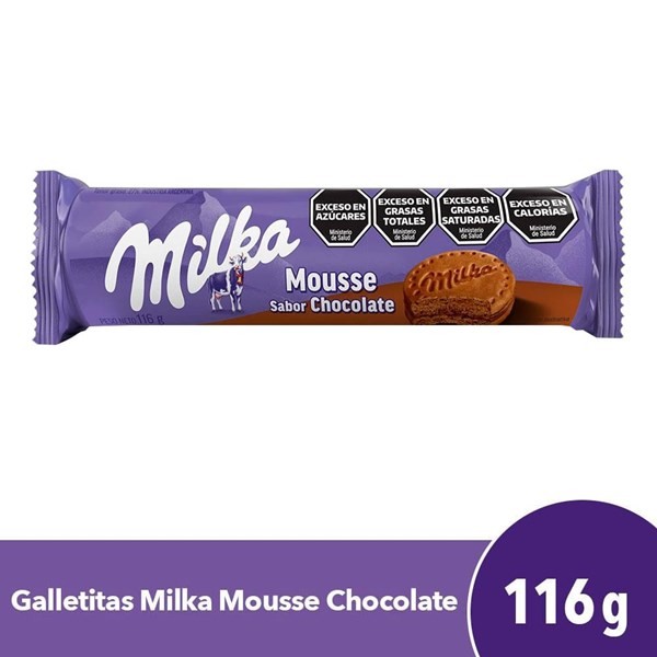 Galletitas Dulces Milka Mousse Chocolate 116 g #1