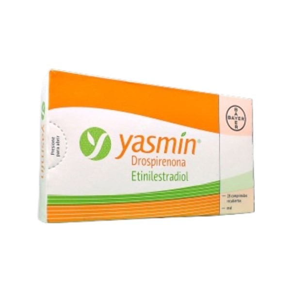 Bayer Yasmin Drospirenona + Etinilestradiol x 28 Comp Recubiertos