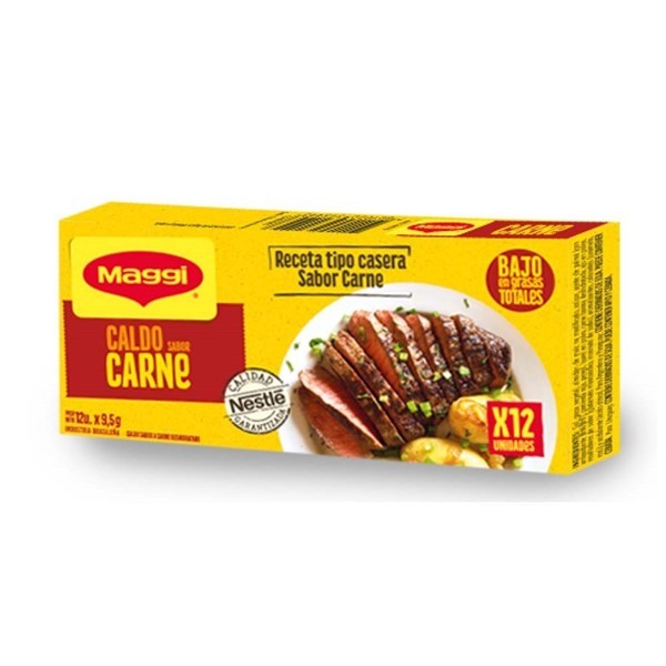 Caldo Maggi Carne X114g alt