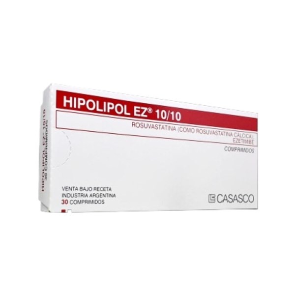 Casasco Hipolipol Ez Rosuvastatina + Ezetimibe 10 / 10 Mg x 30 Comp #1
