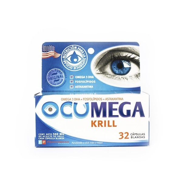 Ocumega Krill Por 32 capsulas alt