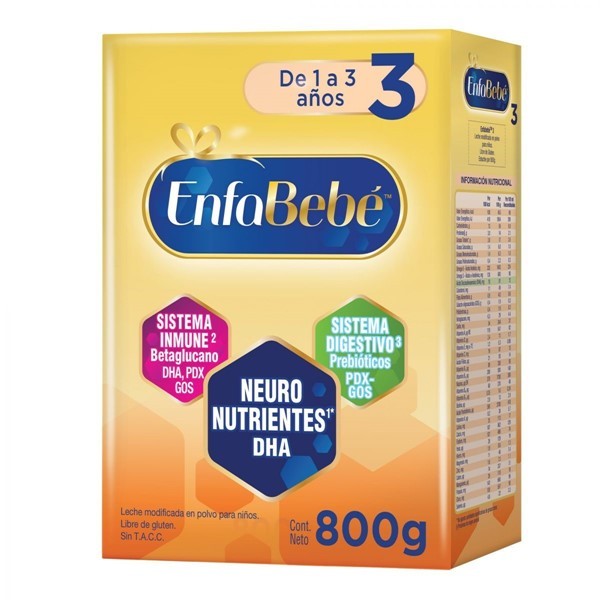 Enfabebe Leche Infantil en Polvo Etapa 3 (800 Gr) #1
