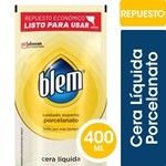 Cera Líquida Pisos Porcelanato Blem Incoloro Repuesto Económico 450 Ml #1