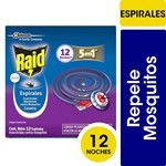 Insecticida Raid Repele Mosquitos Country Fresh En Espiral 12un #1