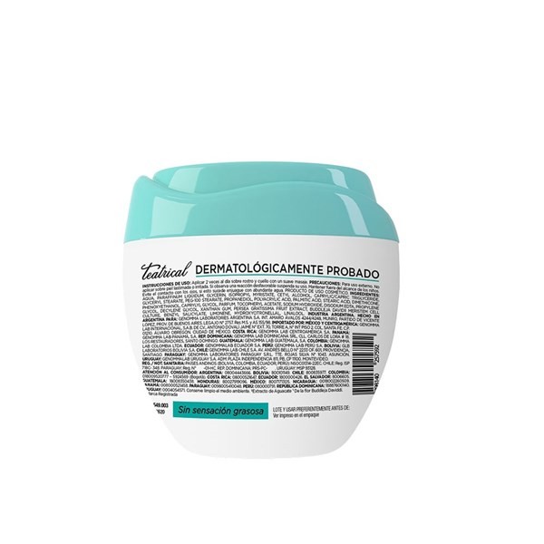 Crema Facial Teatrical Humectante x 200 gr alt