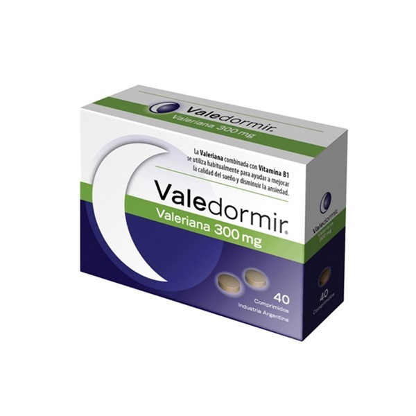 Valedormir Suplemento Dietario Valeriana 300 mg (40 Comprimidos) alt