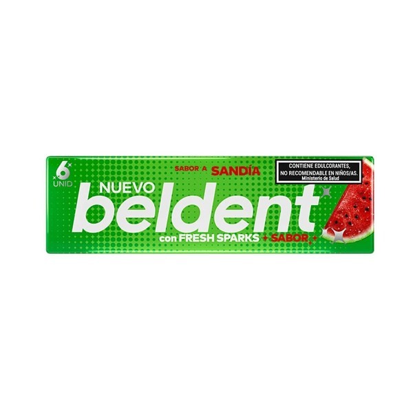 Chicle Beldent Sandia 20 xg