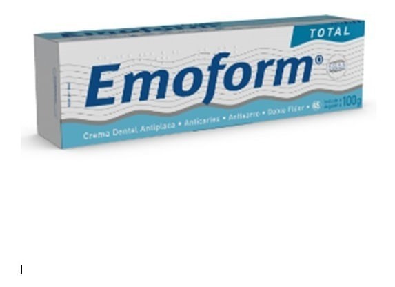 Emoform Total Crema Antiplaca Anticarie Antisarro 100 g #1