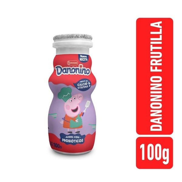 Yogurt Bebible Frutillla Danonino 100 Grs. #1
