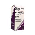 Paracetamol Lazar Paracetamol 100 Mg / ml Gotas x 20 ml #1