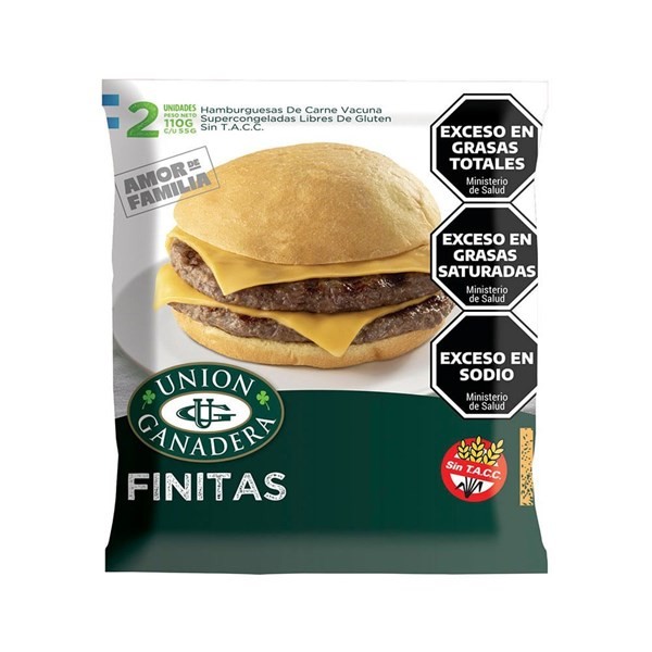 Hamburguesas Finitas Union Ganadera 255 xg #1