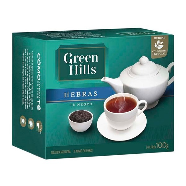 Green Hills Te Green Hills 100 negro en hebras g #1