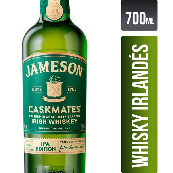 Whisky Jameson Importado Caskmates Ipa 700 cc. #1