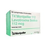 T4 Montpellier Levotiroxina 112 Mcg x 50 Comp #1