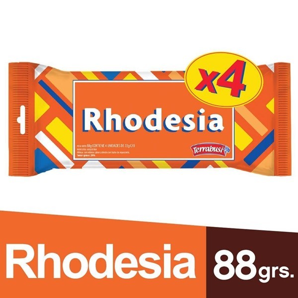 Galletitas Obleas Rhodesia Agrupado 22 Gr X 4 U #1