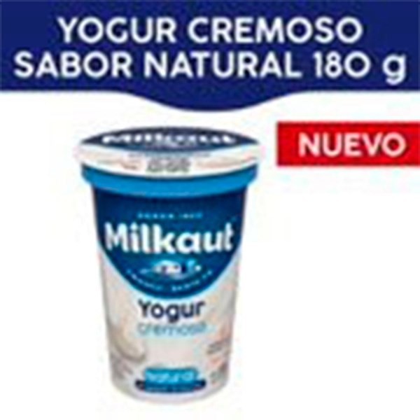 Yogur Natural Milkaut Cremoso 180 G #1