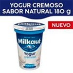 Yogur Natural Milkaut Cremoso 180 G #1