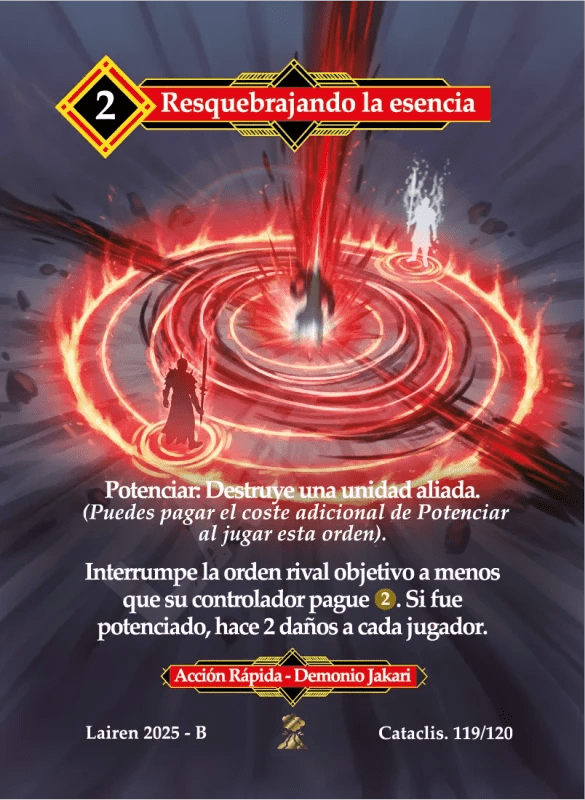 119 Resquebrajando La Esencia Full Art