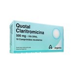 Siegfried Quotal Claritromicina 500 Mg x 16 Comp Recubiertos #1